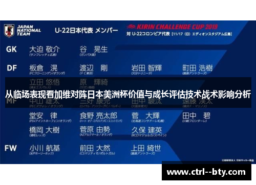 从临场表现看加维对阵日本美洲杯价值与成长评估技术战术影响分析 从临场表现看加维对阵日本美洲杯价值与成长评估技术战术影响分析